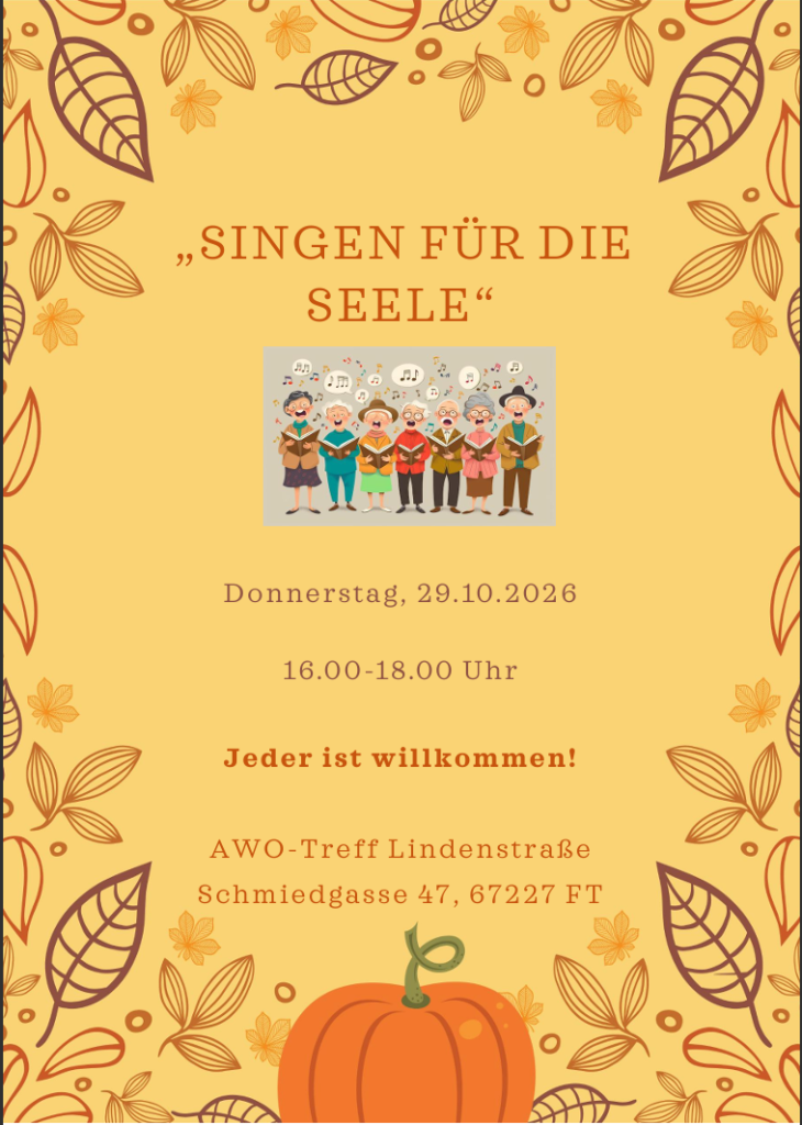 Singen für die Seele